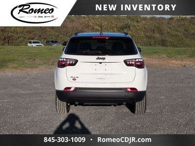 2026 Jeep Compass — rear three-quarter view
