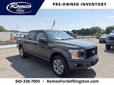 2018 Ford F-150 — rear three-quarter view