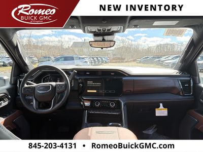 2026 GMC Sierra 2500 HD — interior view
