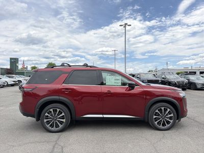 2026 Nissan Pathfinder — rear three-quarter view