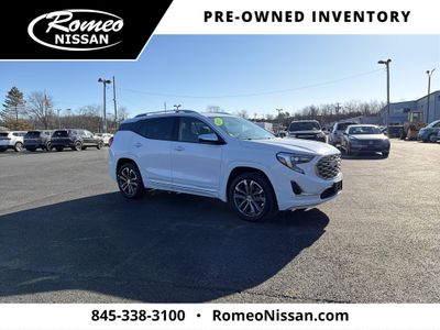 2019 GMC Terrain — rear three-quarter view