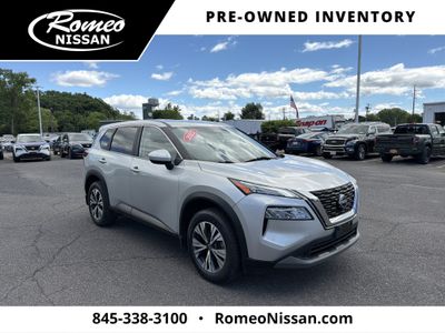 2023 Nissan Rogue — rear three-quarter view