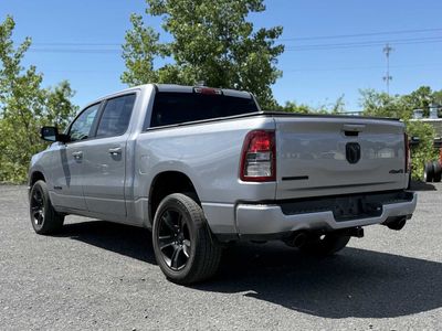 2021 RAM 1500 — rear three-quarter view