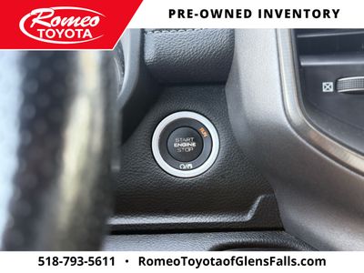 2021 RAM 1500 — interior view