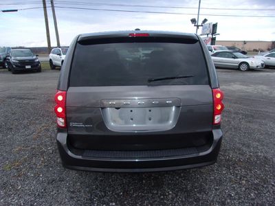 2017 Dodge Grand Caravan — rear three-quarter view