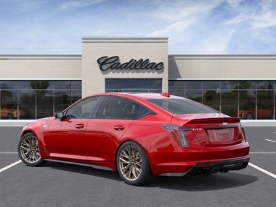 2026 Cadillac CT5-V — rear three-quarter view