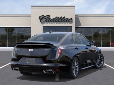 2026 Cadillac CT4 — interior view