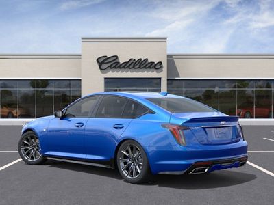 2026 Cadillac CT5 — rear three-quarter view