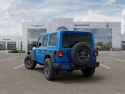 2026 Jeep Wrangler — rear three-quarter view