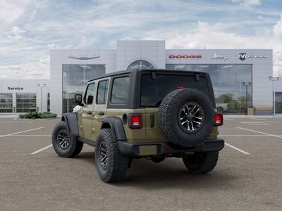 2026 Jeep Wrangler — rear three-quarter view