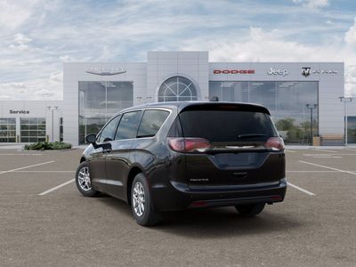 2027 Chrysler Pacifica — rear three-quarter view