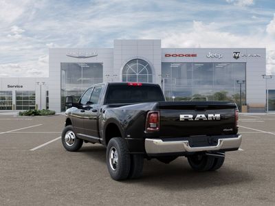 2026 RAM 3500 — rear three-quarter view