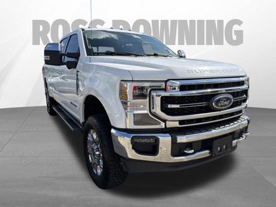 2021 Ford F-250 — rear three-quarter view