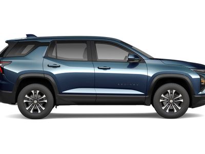 2027 Chevrolet Equinox — rear three-quarter view