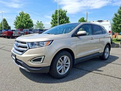 2017 Ford Edge — rear three-quarter view