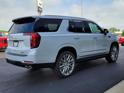 2026 GMC Yukon — rear three-quarter view