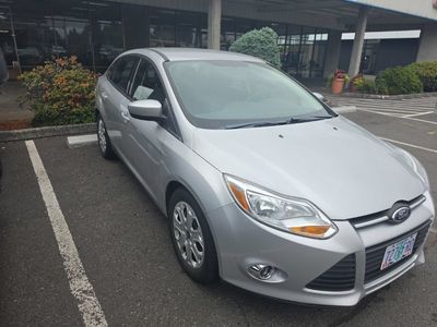 2012 Ford Focus — rear three-quarter view