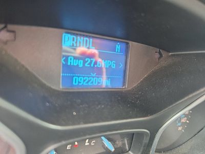 2012 Ford Focus — interior view