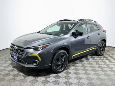 2024 Subaru Crosstrek — rear three-quarter view