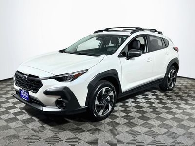 2025 Subaru Crosstrek — rear three-quarter view