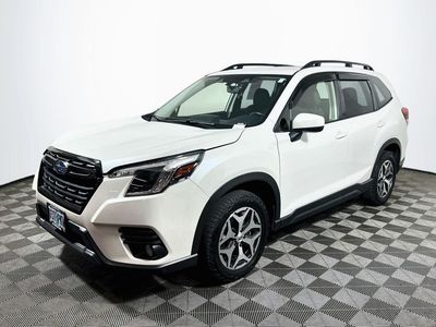 2023 Subaru Forester — rear three-quarter view