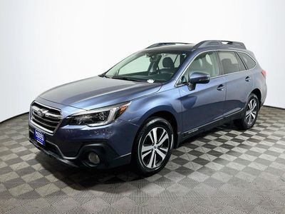2018 Subaru Outback — rear three-quarter view