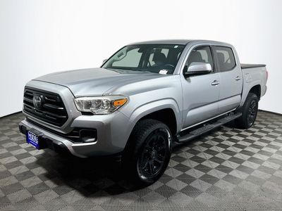 2019 Toyota Tacoma — rear three-quarter view
