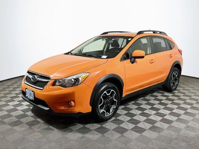 2014 Subaru XV Crosstrek — rear three-quarter view