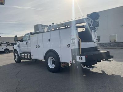 2027 Ford F-750 — rear three-quarter view
