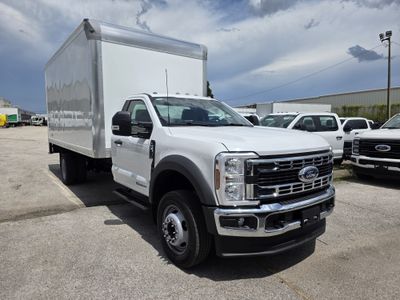 2026 Ford F-550 — rear three-quarter view