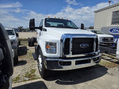 2027 Ford F-750 — rear three-quarter view