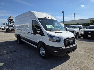 2026 Ford Transit 350 HD — rear three-quarter view