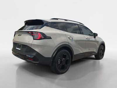 2026 Kia Sportage — rear three-quarter view