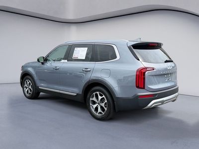 2022 Kia Telluride — rear three-quarter view