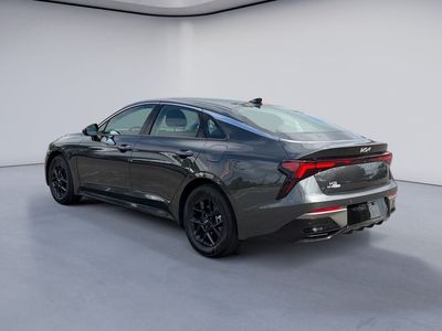 2025 Kia K5 — rear three-quarter view
