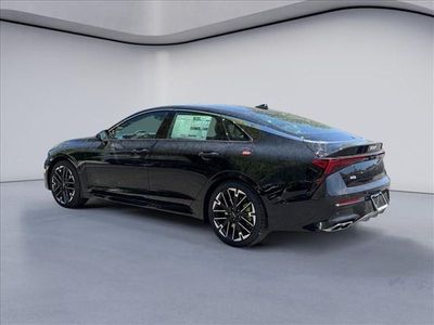 2026 Kia K5 — rear three-quarter view
