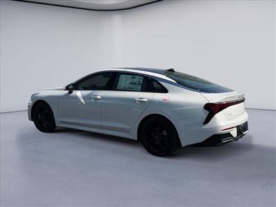 2026 Kia K5 — rear three-quarter view