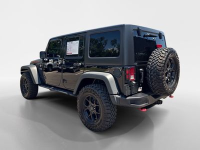 2017 Jeep Wrangler — rear three-quarter view