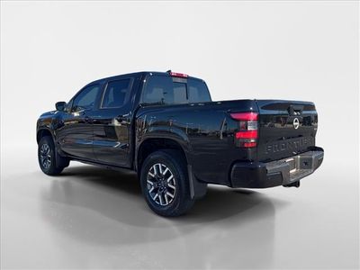 2026 Nissan Frontier — rear three-quarter view