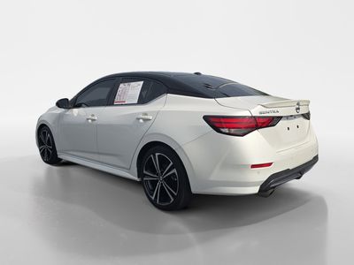 2022 Nissan Sentra — rear three-quarter view