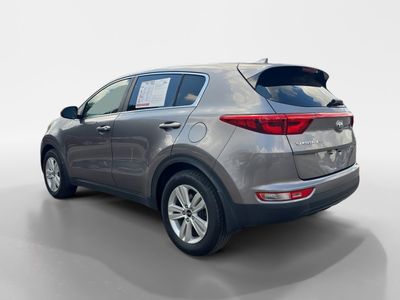 2017 Kia Sportage — rear three-quarter view