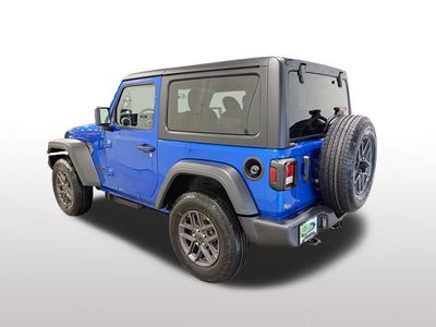 2026 Jeep Wrangler — rear three-quarter view