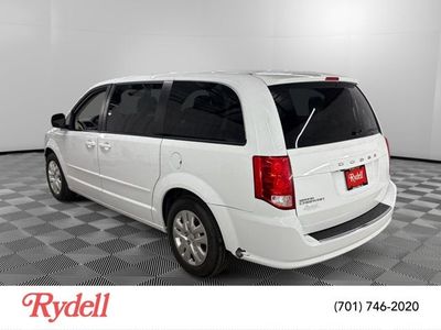 2017 Dodge Grand Caravan — rear three-quarter view