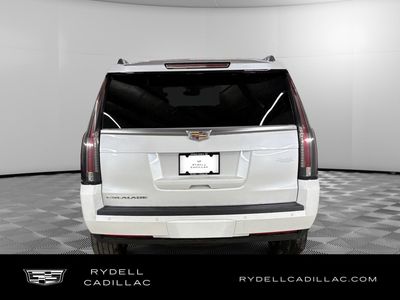 2018 Cadillac Escalade — interior view
