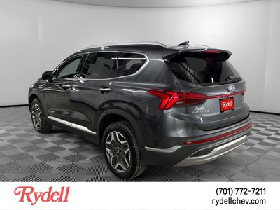 2023 Hyundai Santa Fe — rear three-quarter view