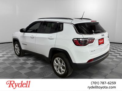 2024 Jeep Compass — rear three-quarter view