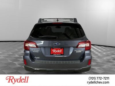 2017 Subaru Outback — interior view