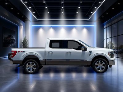 2022 Ford F-150 — rear three-quarter view