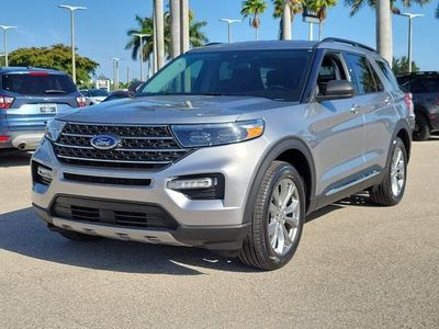 2023 Ford Explorer — rear three-quarter view