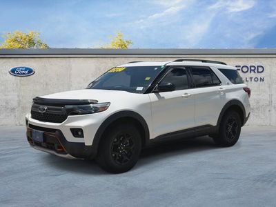 2022 Ford Explorer — interior view